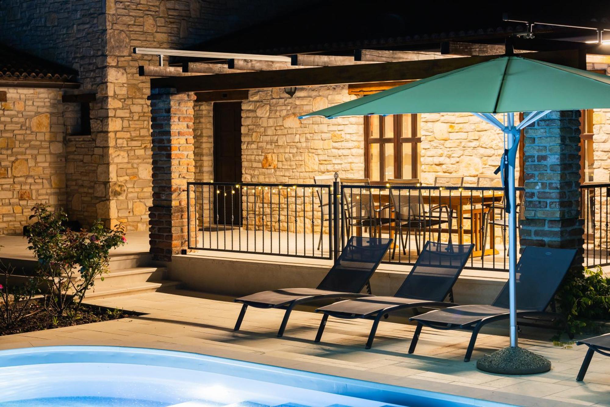 Villa Jurinea In Istrien Mit Pool Barat  المظهر الخارجي الصورة